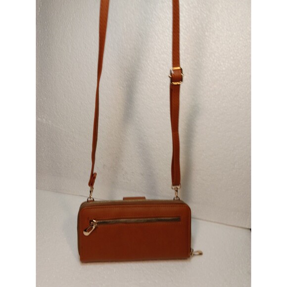 Women’s Wallet Zip Around Closure Zipper Pockets Card Slots Plaid Print NWOT - Picture 3 of 8